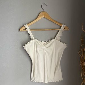Chelsea & Violet Ruffled Tank Top